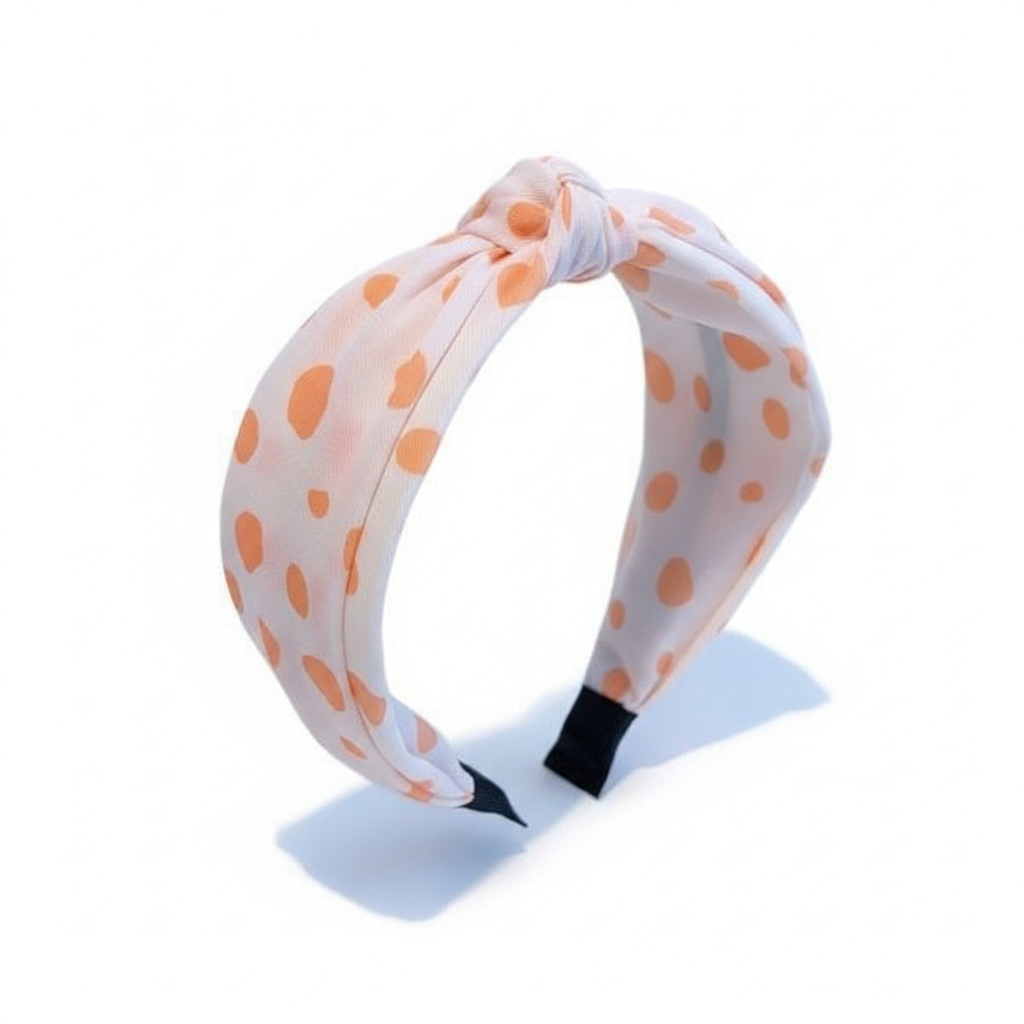 Hiuspanta|SUGAR SUGAR, Lazy Days -oranssipilkullinen comfy-panta