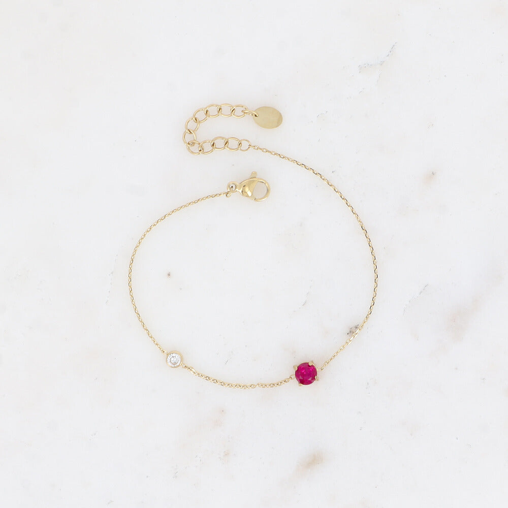 BOHM PARIS | Bracelet Aria - graceful bracelet (red)