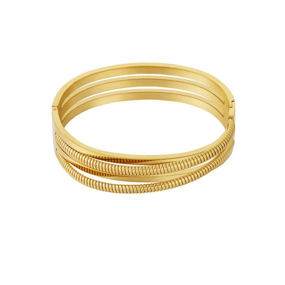 FRENCH RIVIERA | Amara modern surgical steel bracelet