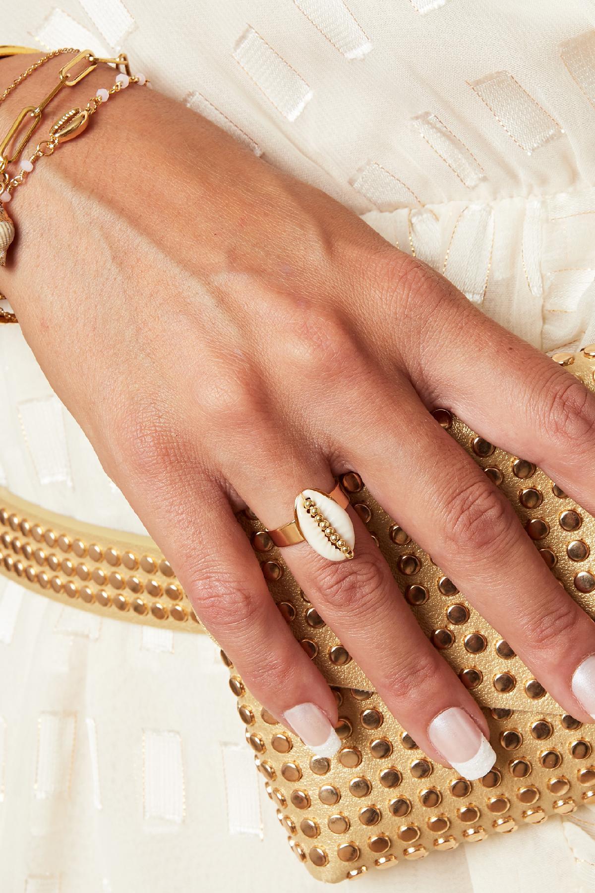 FRENCH RIVIERA | Summer Ring -simpukkasormus