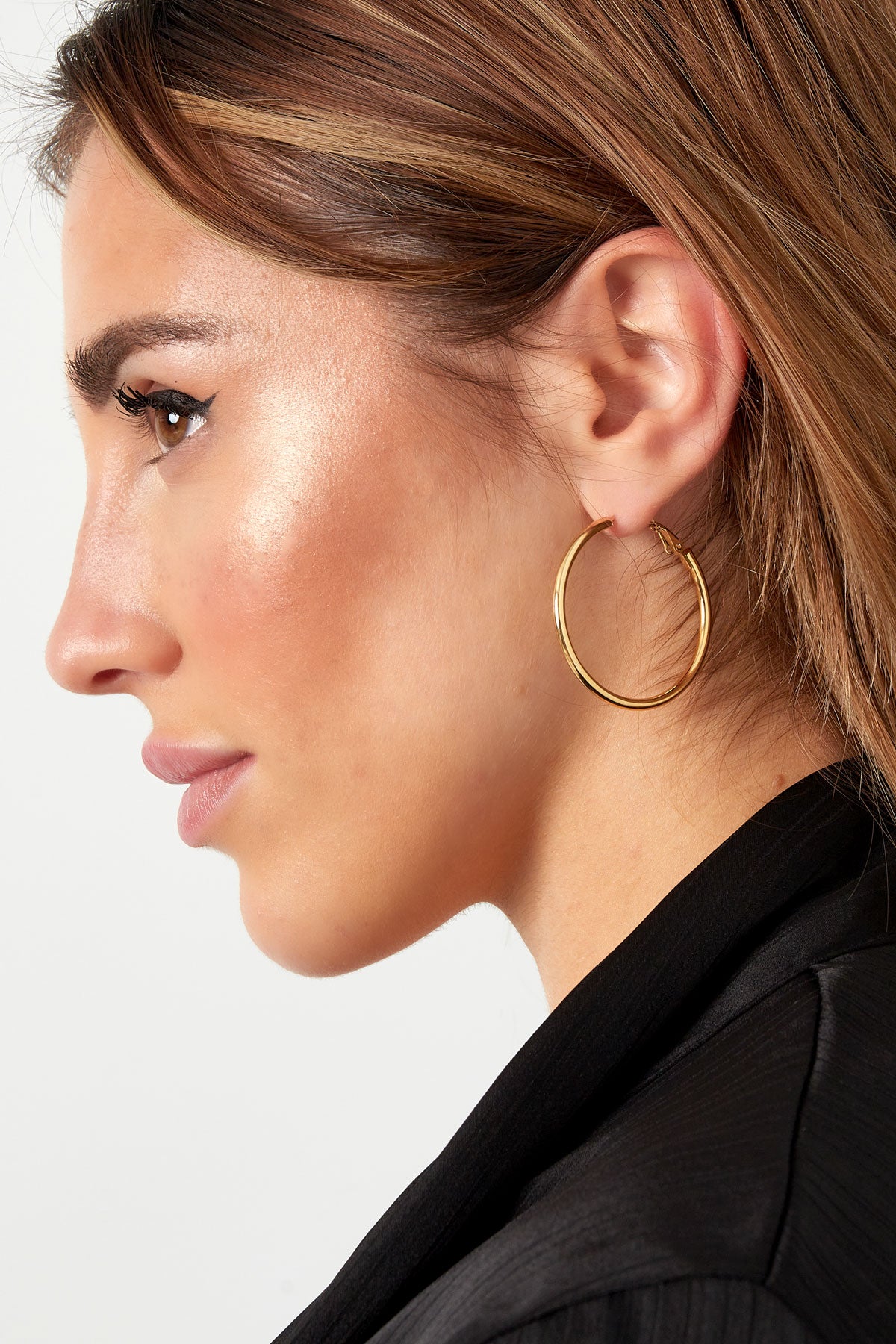 FRENCH RIVIERA | Nova gold-colored surgical steel rings