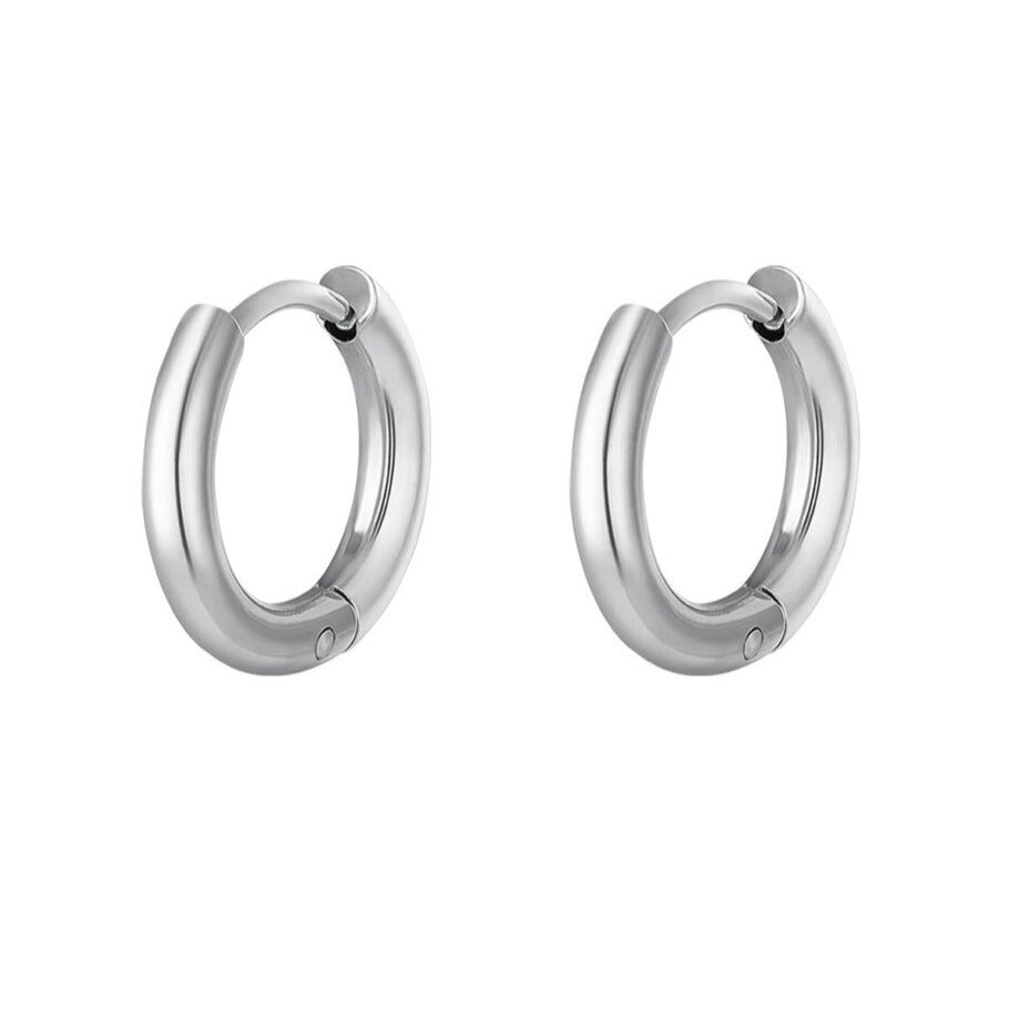 FRENCH RIVIERA | Basic Fay silver-colored surgical steel rings