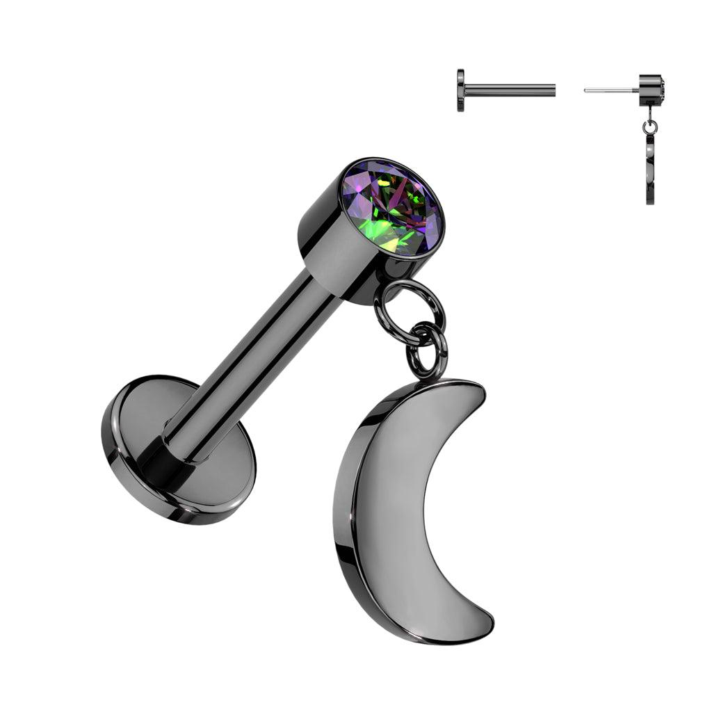 Titaani rustokoru/traguskoru, Push In Dangly Moon in Black