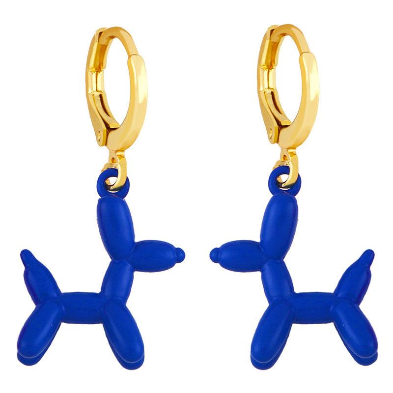 Korvakorut, Balloon Dog -koirakorvakorut (tummansininen)